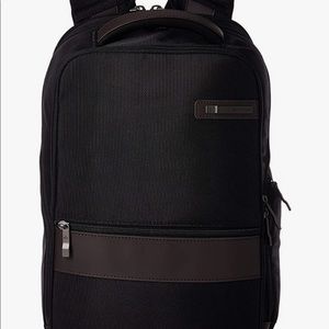 Samsonite Kombi Business Backpack, Black/Brown